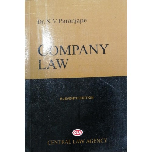 Central Law Agency's Company Law by Dr. N. V. Paranjape